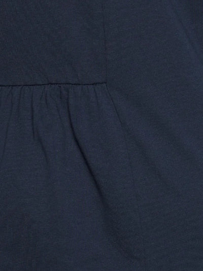 Robe de grossesse marine en coton