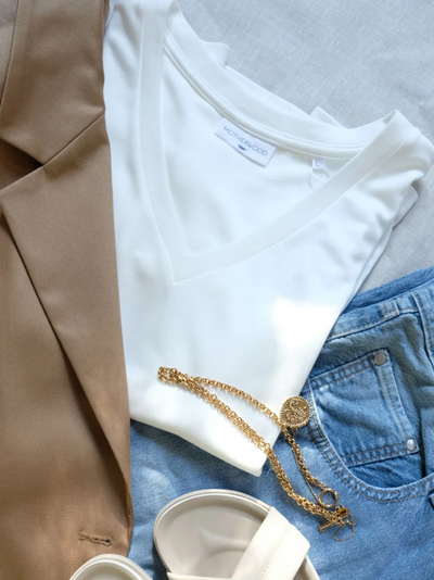T-shirt Tencel Lyocell Grandes tailles