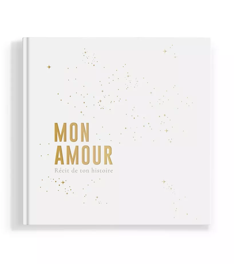 Boek met ster Mijn liefde