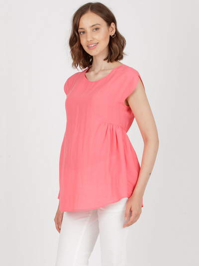 Anais Coral zwangerschapsblouse