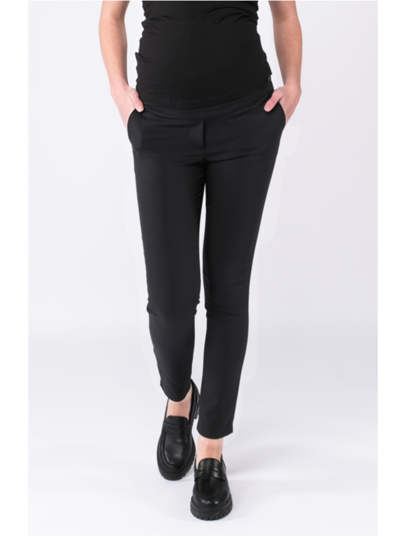 Pantalon de maternité chic Noir