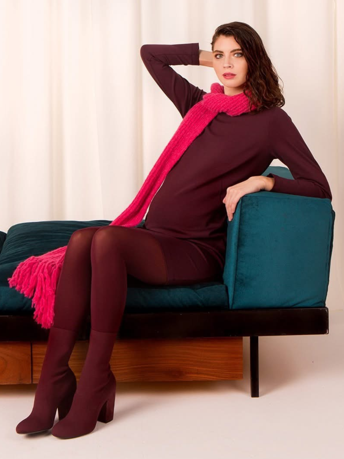 Robe de grossesse casual chic Chianti