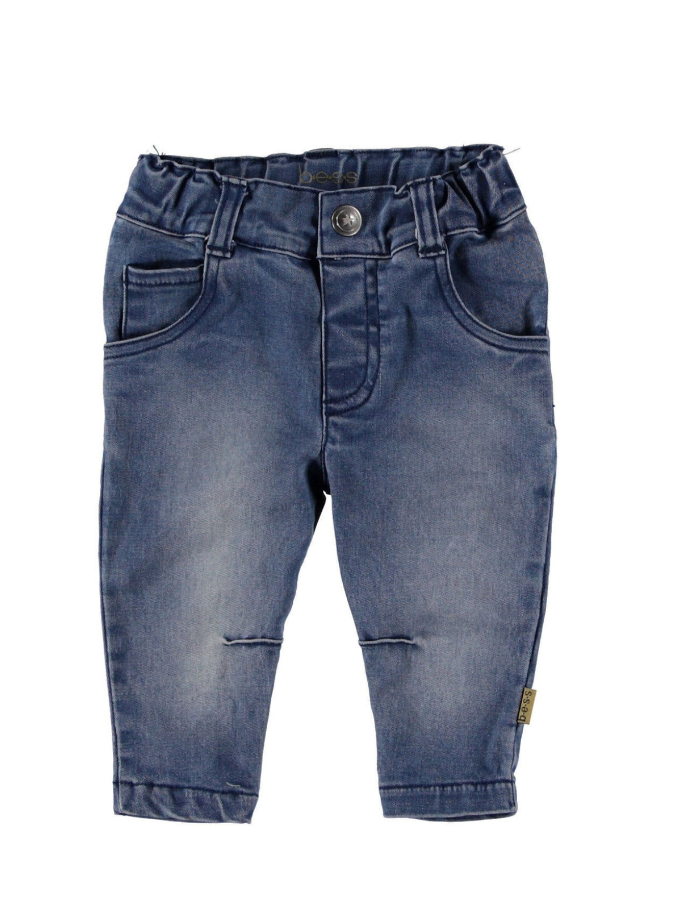 Pantalon en jeans pour bébé en denim Bleu