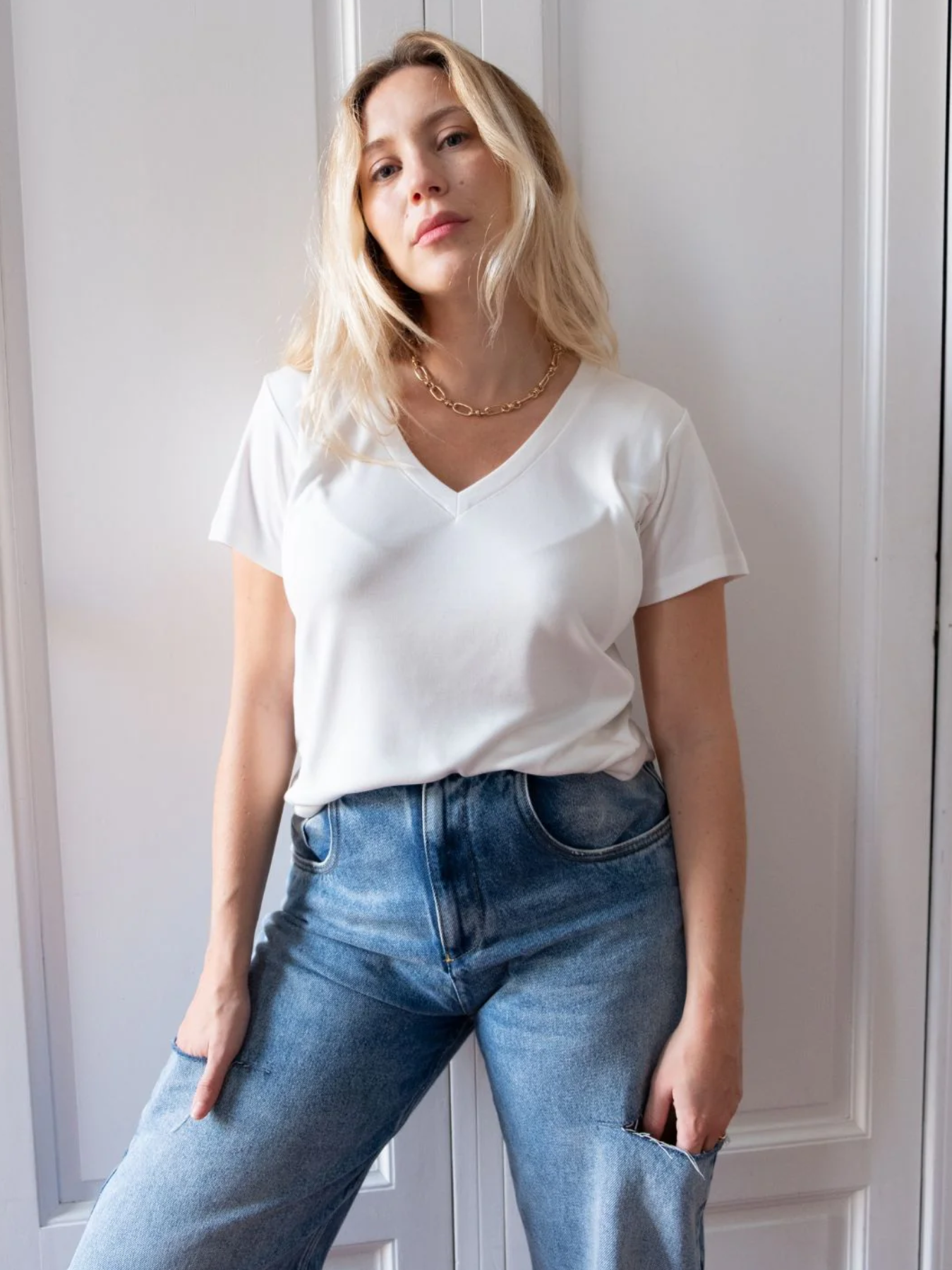 T-shirt Tencel Lyocell Grandes tailles