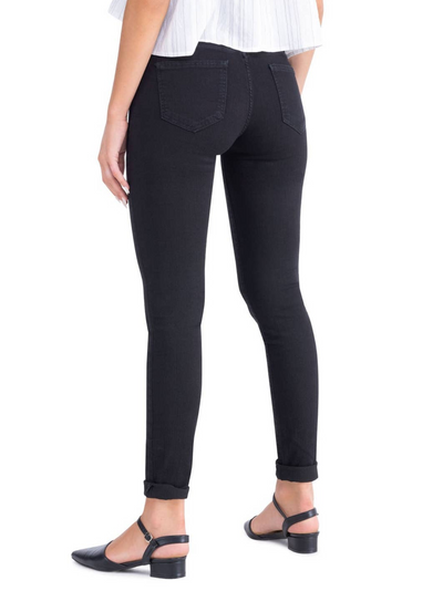 Basic Black Slim Maternity Jeans