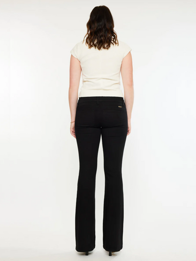 Jeans de grossesse bootcut Noir