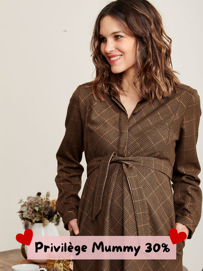 Robe élégante Yvonne Square