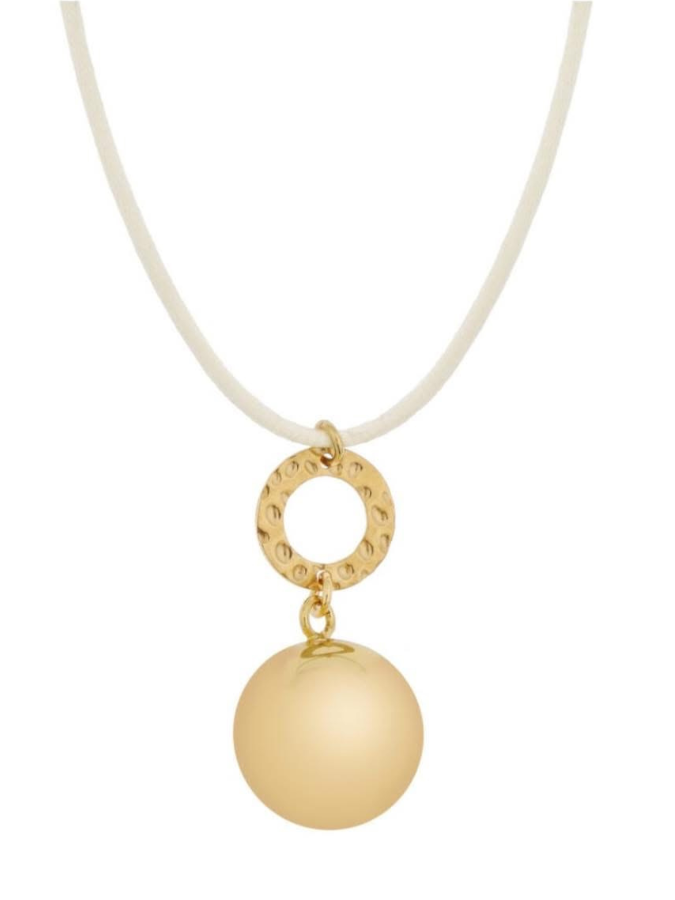 Bola de grossesse cercle doré