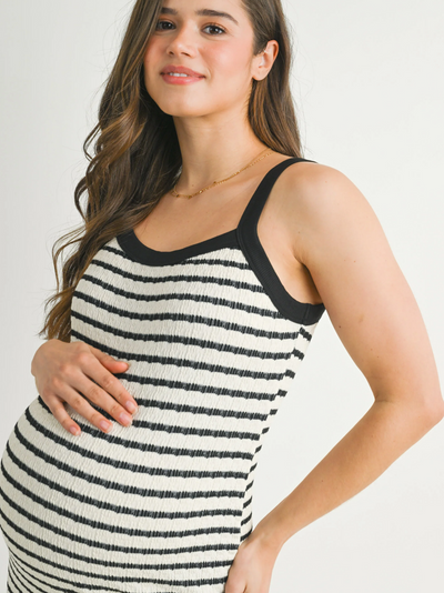 Robe grossesse moulante lignée