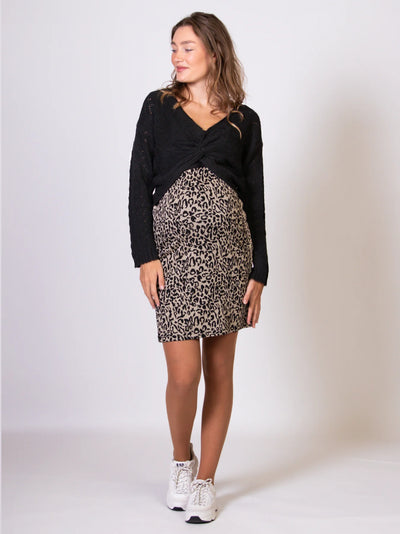 Cardigan de grossesse Wrap Noir