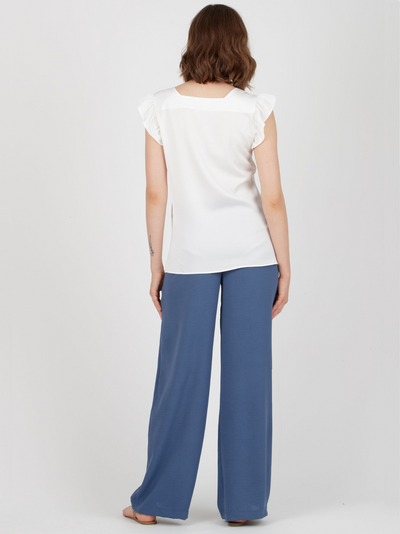 Pantalon de grossesse ample Navy INES