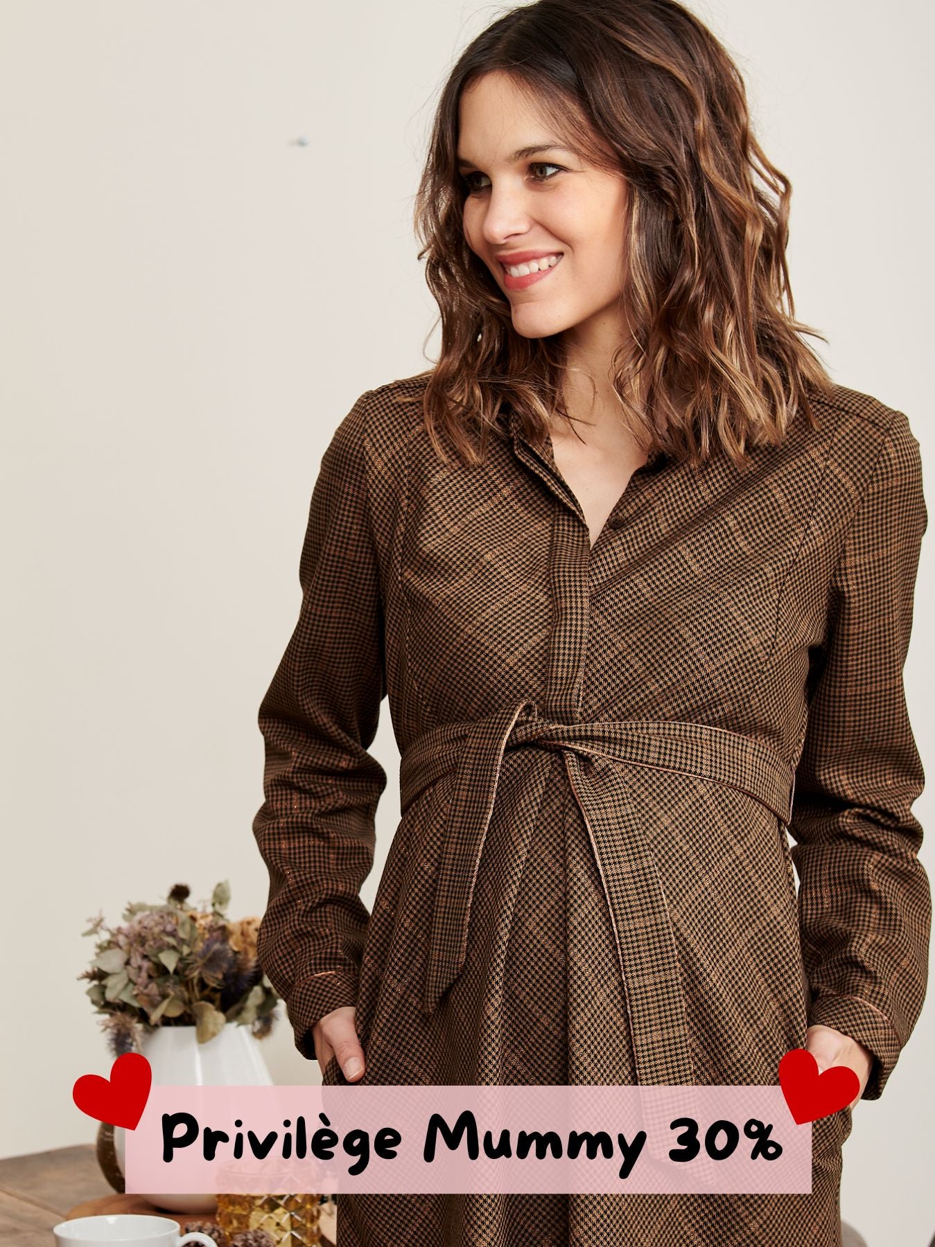 Robe élégante Yvonne Square