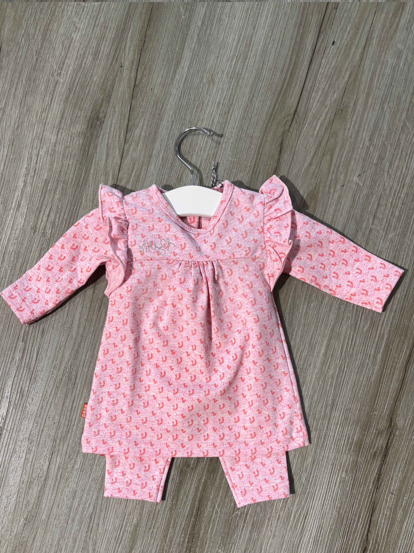 Ensemble pour fille Rose