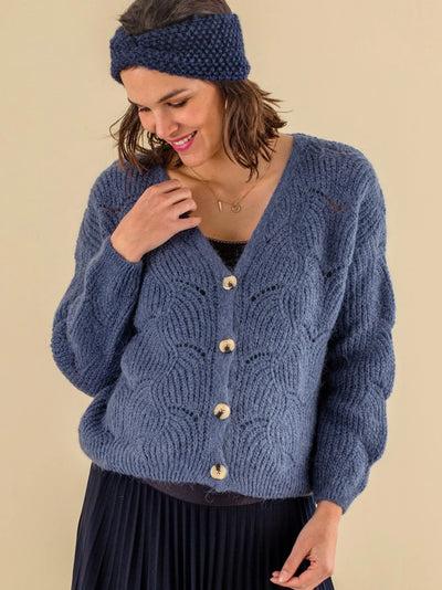 Gilet de grossesse Bleu glacier