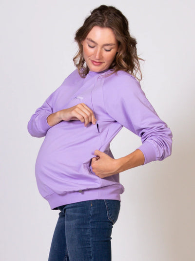 Sweater de maternité Revolution Lila