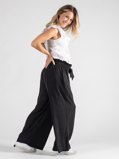 Pantalon de grossesse ample Sahel Noir