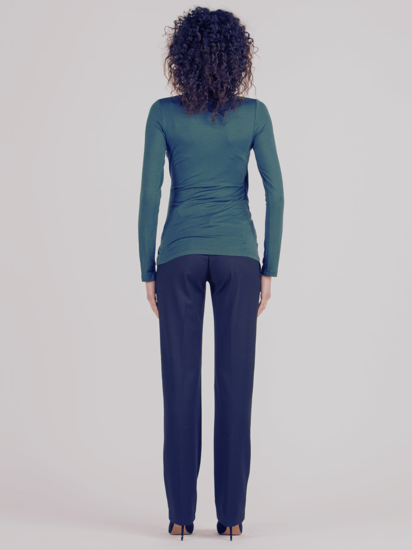 NAOMI marineblauwe zwangerschapsbroek