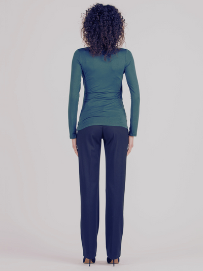 NAOMI marineblauwe zwangerschapsbroek