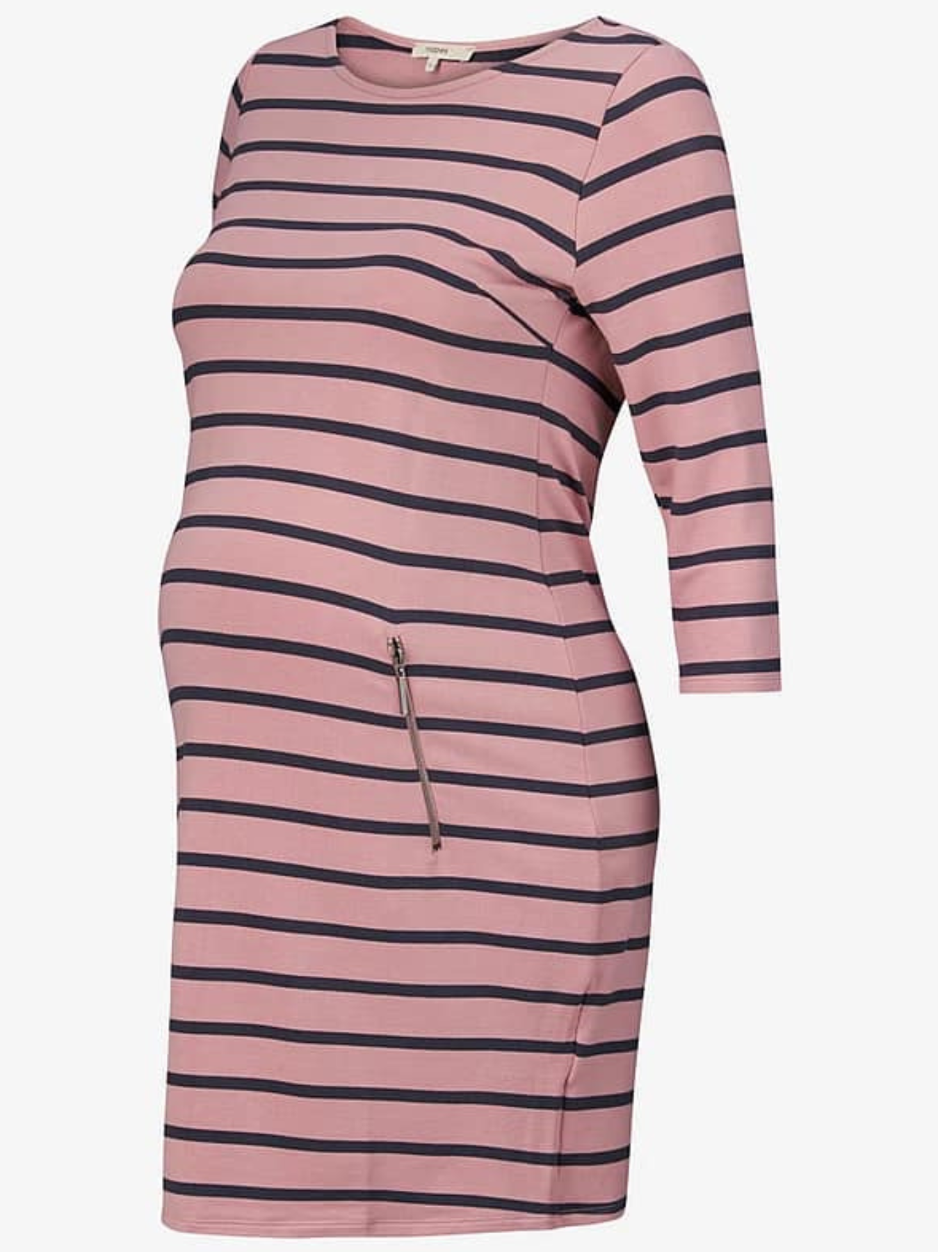Rose lined maternity dress