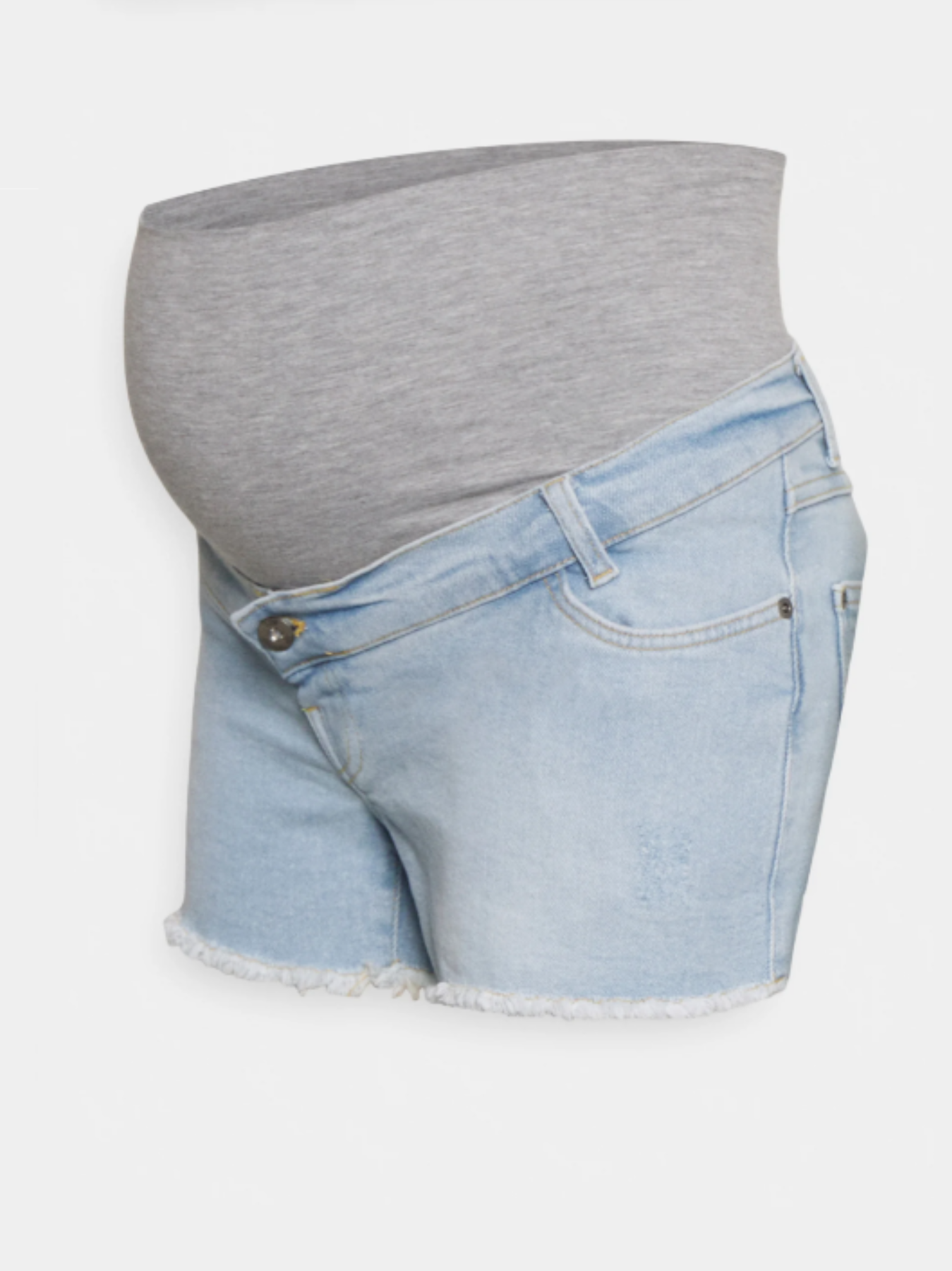 Gerafelde korte zwangerschapsshort