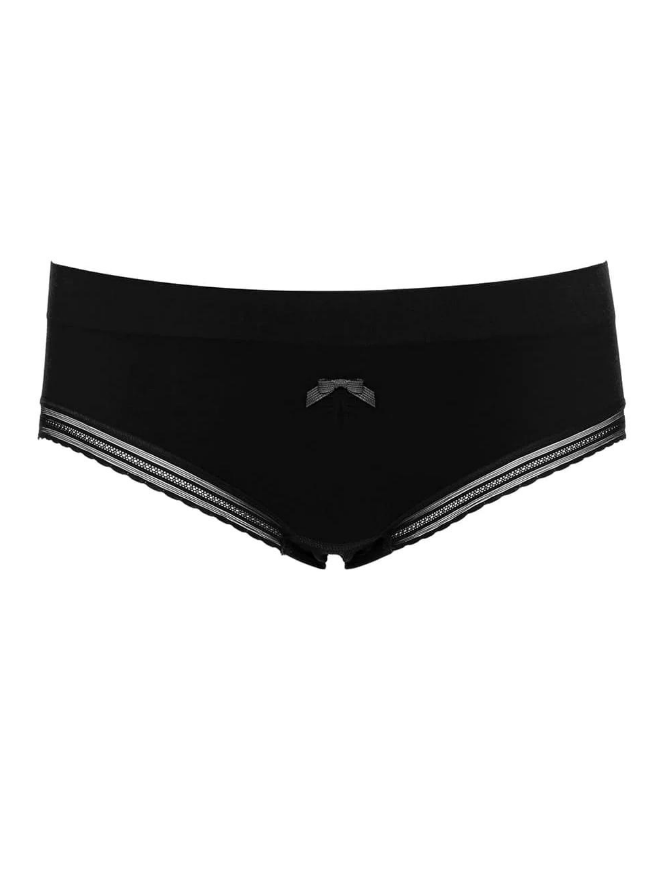 Seamless Milk Black Maternity Briefs