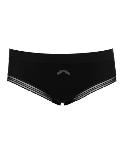 Seamless Milk Black Maternity Briefs