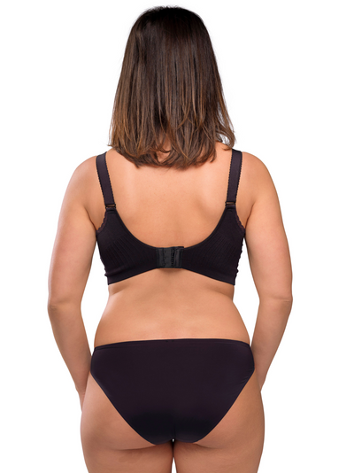 Carri-Gel Padded Nursing Bra Black 