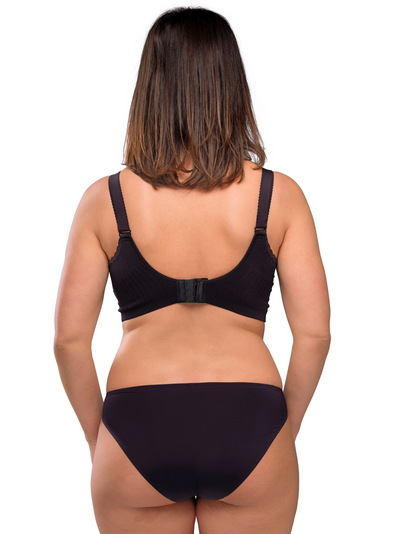 Soutien-gorge d'allaitement rembourré Carri-Gel Noir