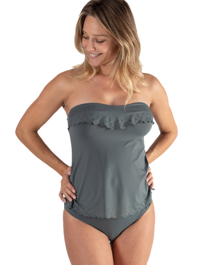 Tankini de grossesse Bloom Kaki