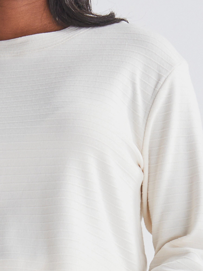 Grijze geribbelde zwangerschapsset