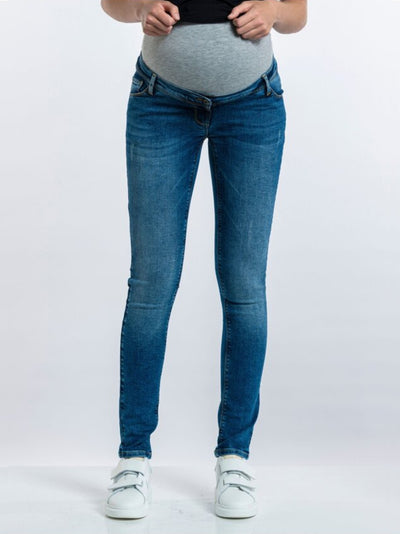 Jeans de grossesse Sophia en denim bleu