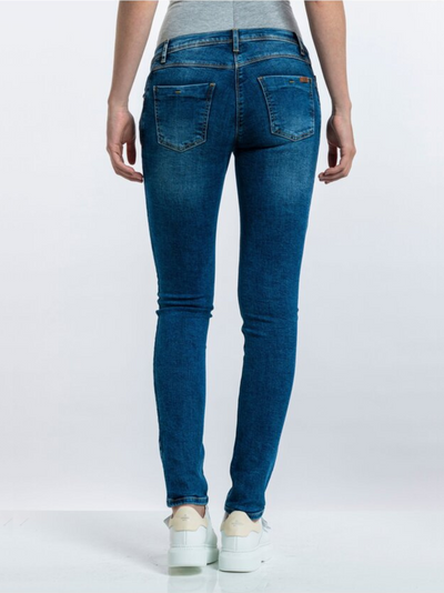 Jeans de grossesse Sophia en denim bleu