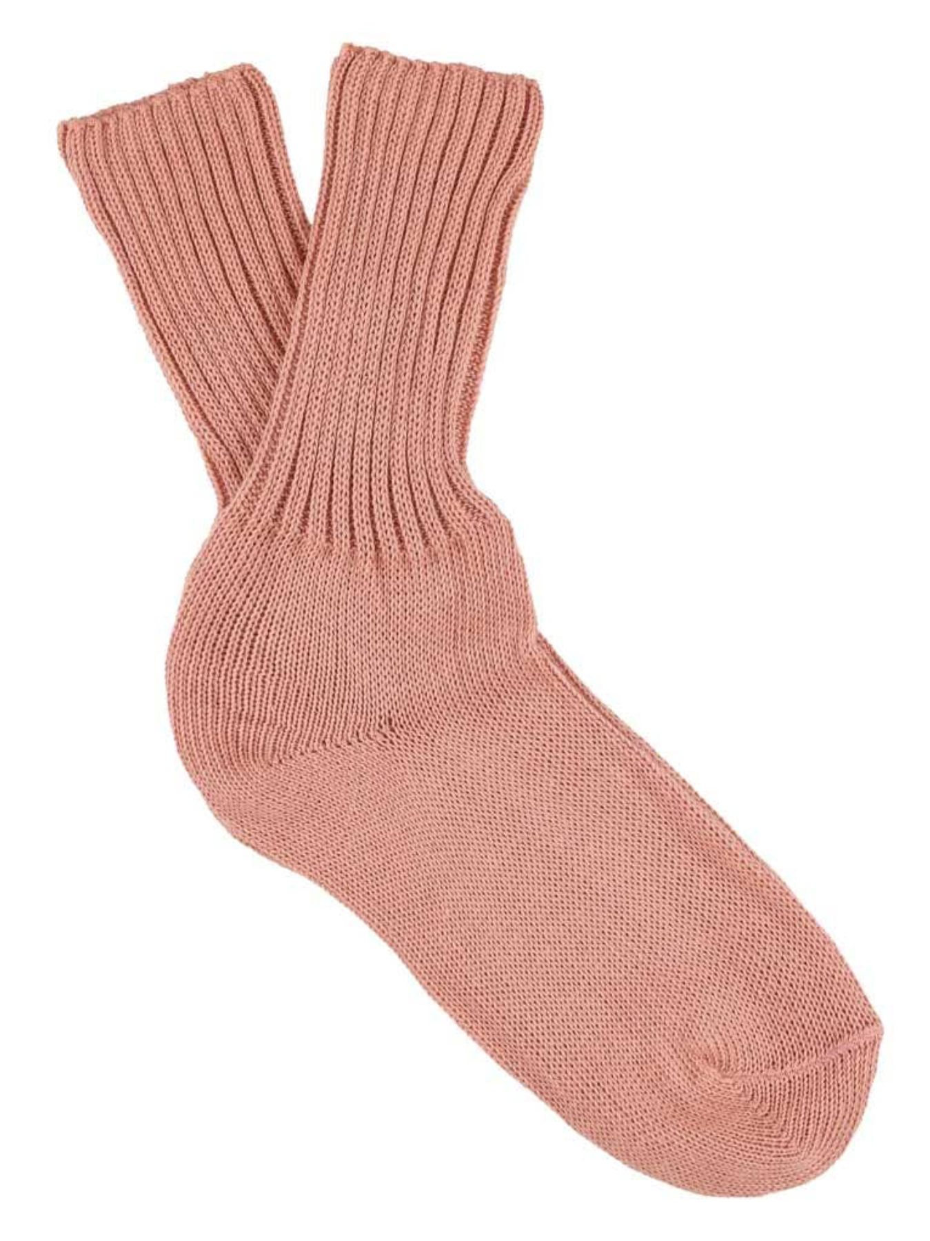 Chaussettes tricotées pour femmes - Rose