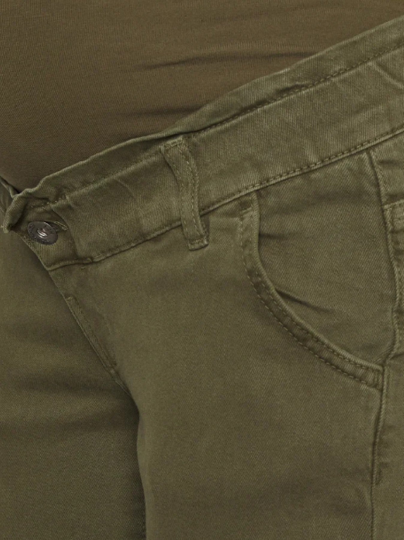 Boyfriend Zwangerschapsjeans Kaki 