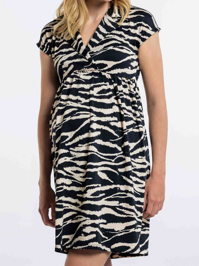 Robe de maternité Zebra