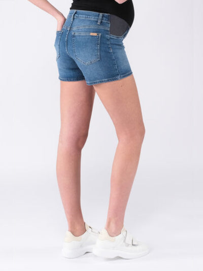 Korte elastische zwangerschapsshort