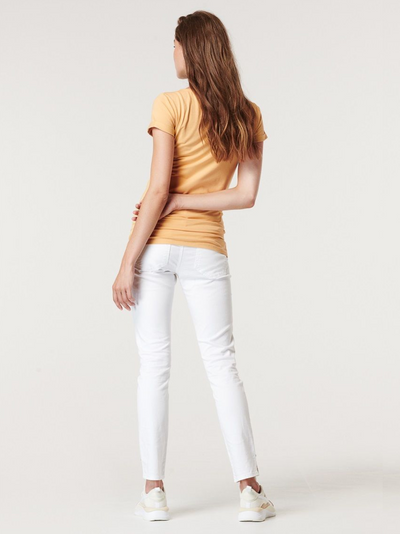 SUMMER yellow maternity t-shirt