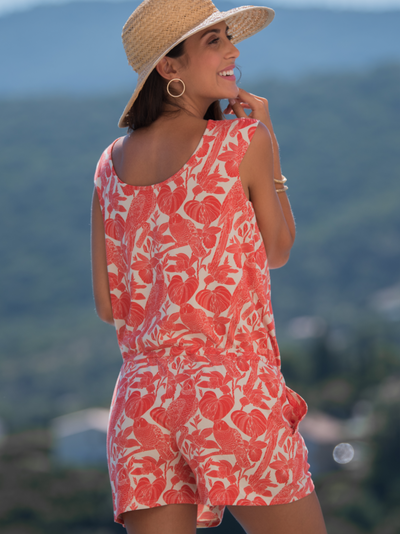 Joe Tropical Short Jumpsuit 