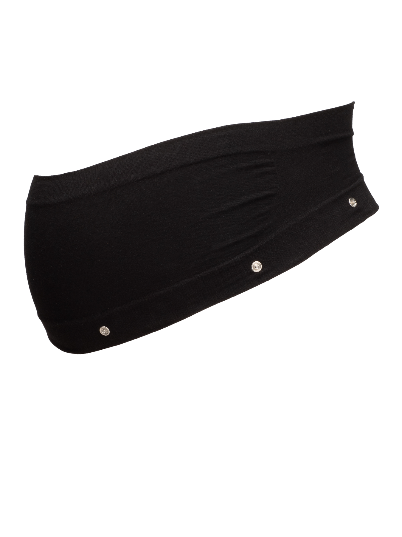 Naadloze zwangerschapshoofdband Belt Zwart