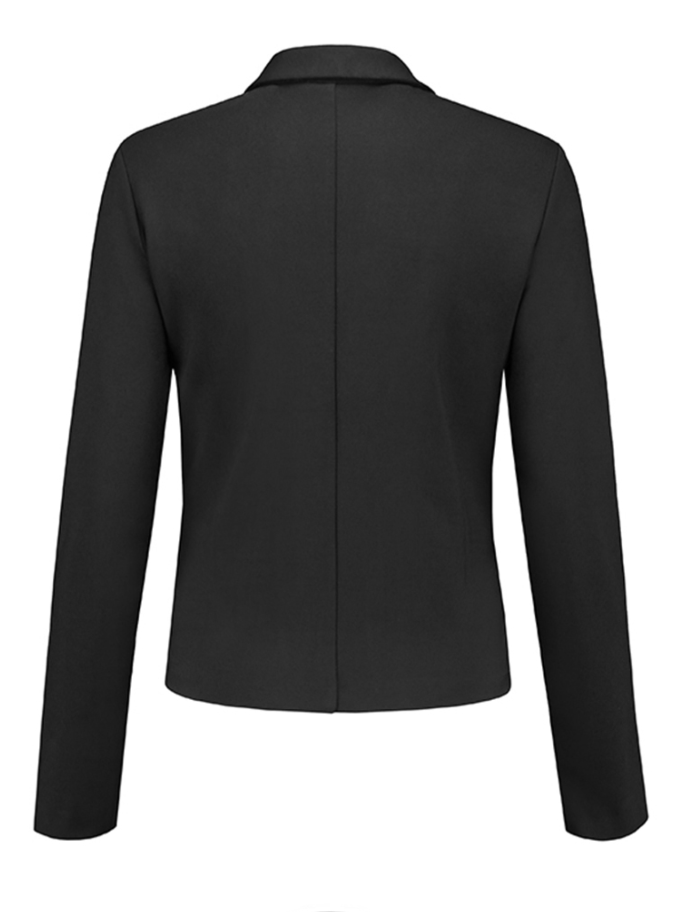 Black maternity blazer