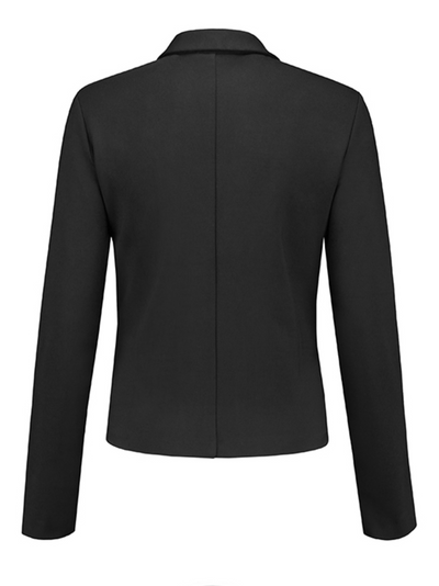 Black maternity blazer