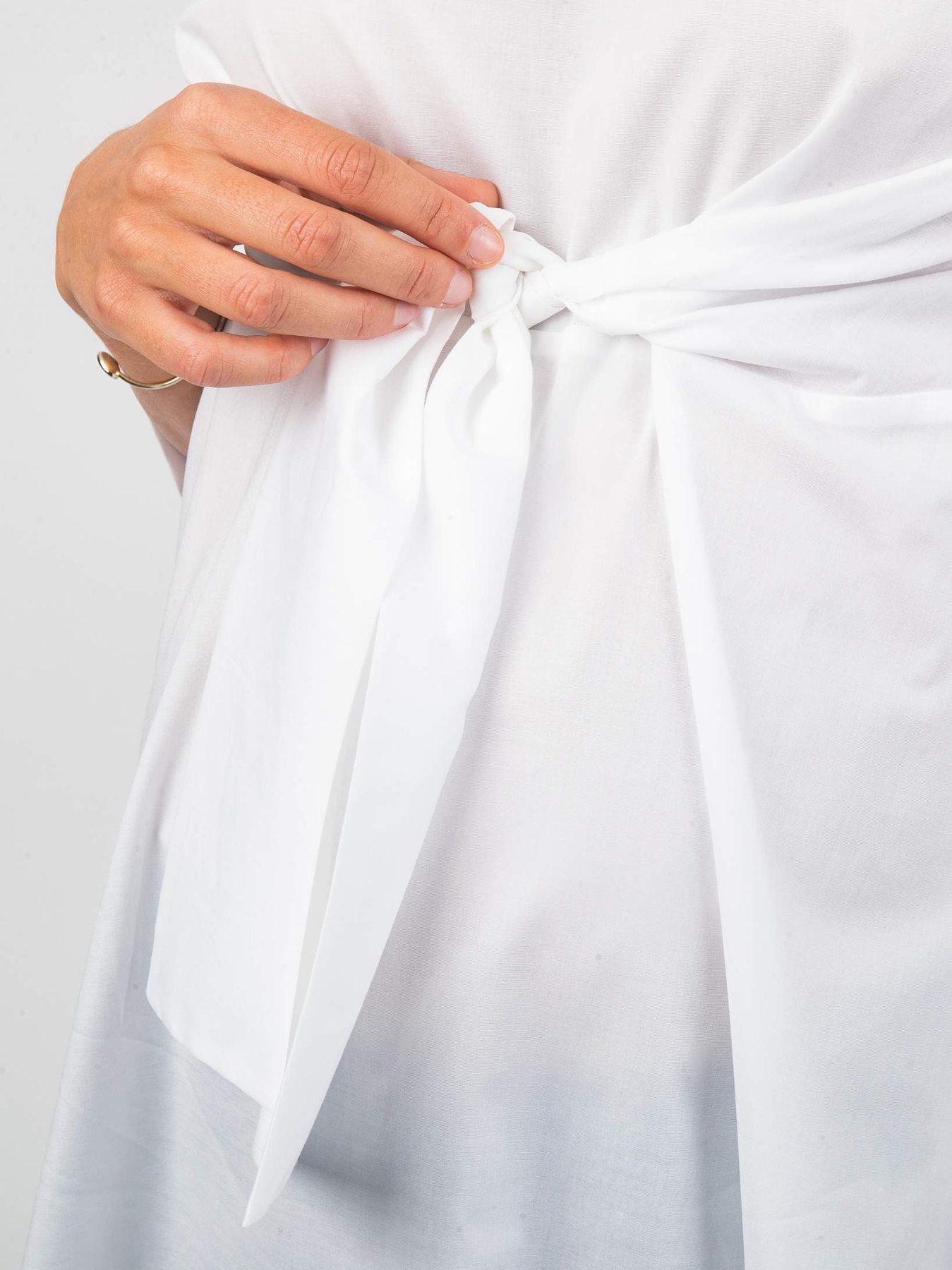 Chemise de grossesse à noeud