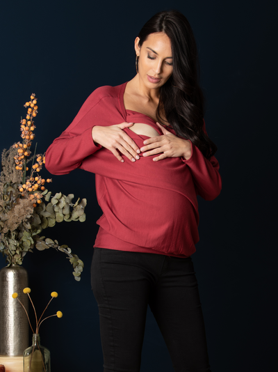Blouse Celia Hibiscus