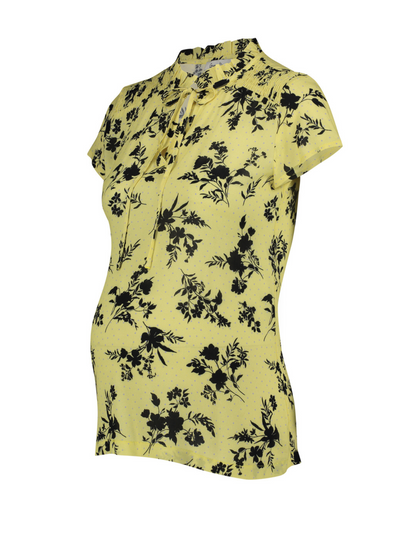 Floral maternity t-shirt