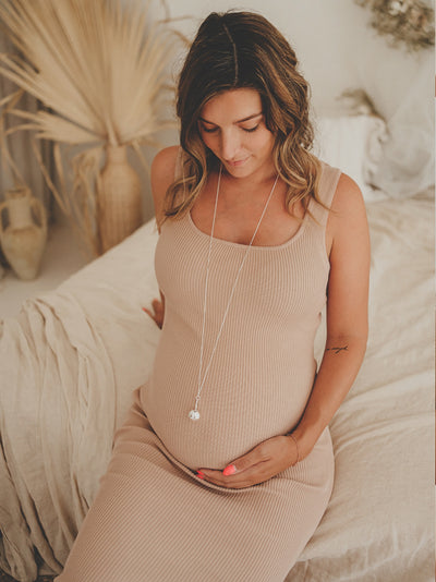 Ensemble bola & bracelet coeur en cristal plaqué argent