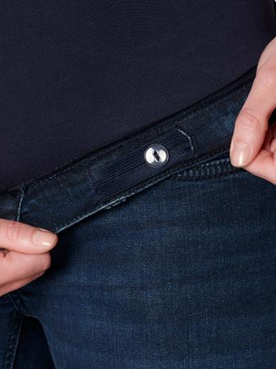 Jeans de grossesse skinny en Denim Bleu