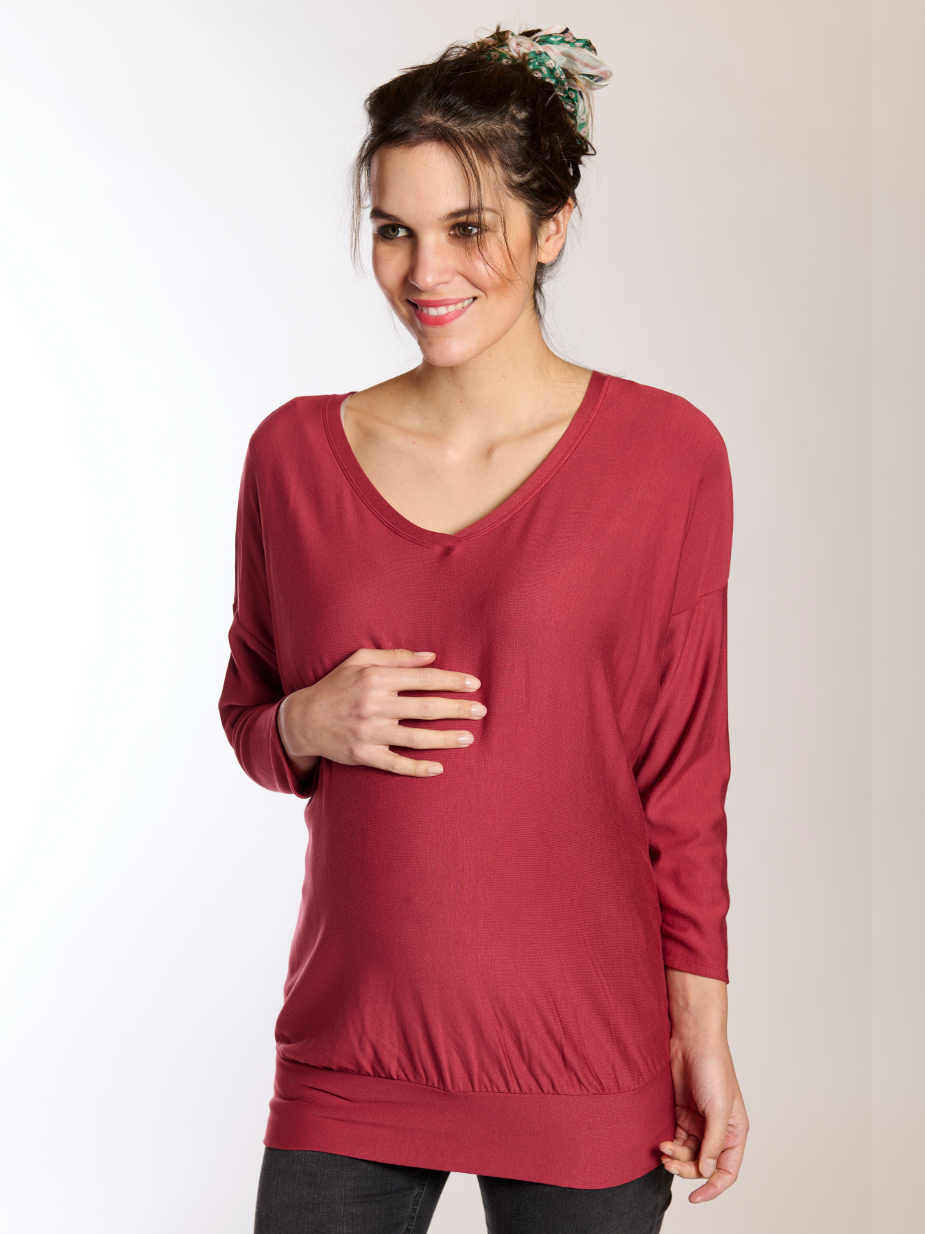 Blouse Celia Hibiscus