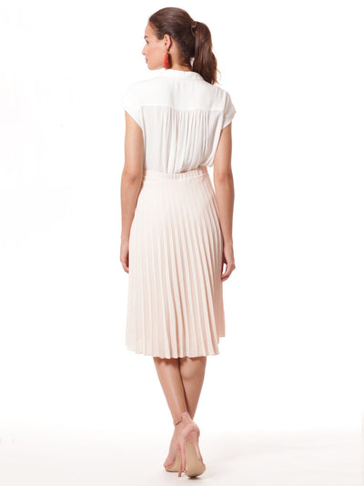 Charlotte Nude Maternity Skirt
