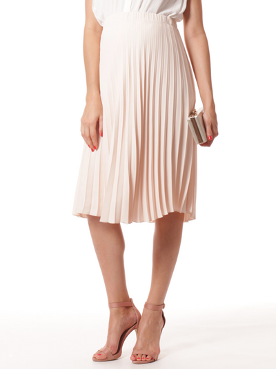Charlotte Nude Maternity Skirt