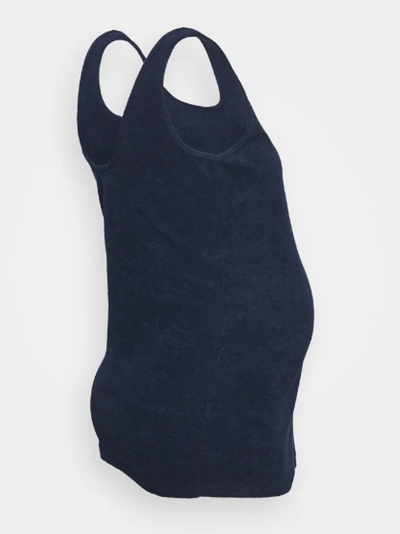 Terry Navy Top